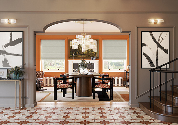 Melrose (Blackout), Wheat - Roman Blind - Image 8